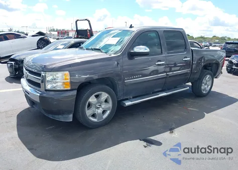 2010 Chevrolet Silverado 1500 Lt из США, поврежденный, VIN 3GCRCSE09AG179350